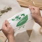 Bolsa Tipo Camiseta Compostable 33x40  - Extra Fuerte - 100 Unidades