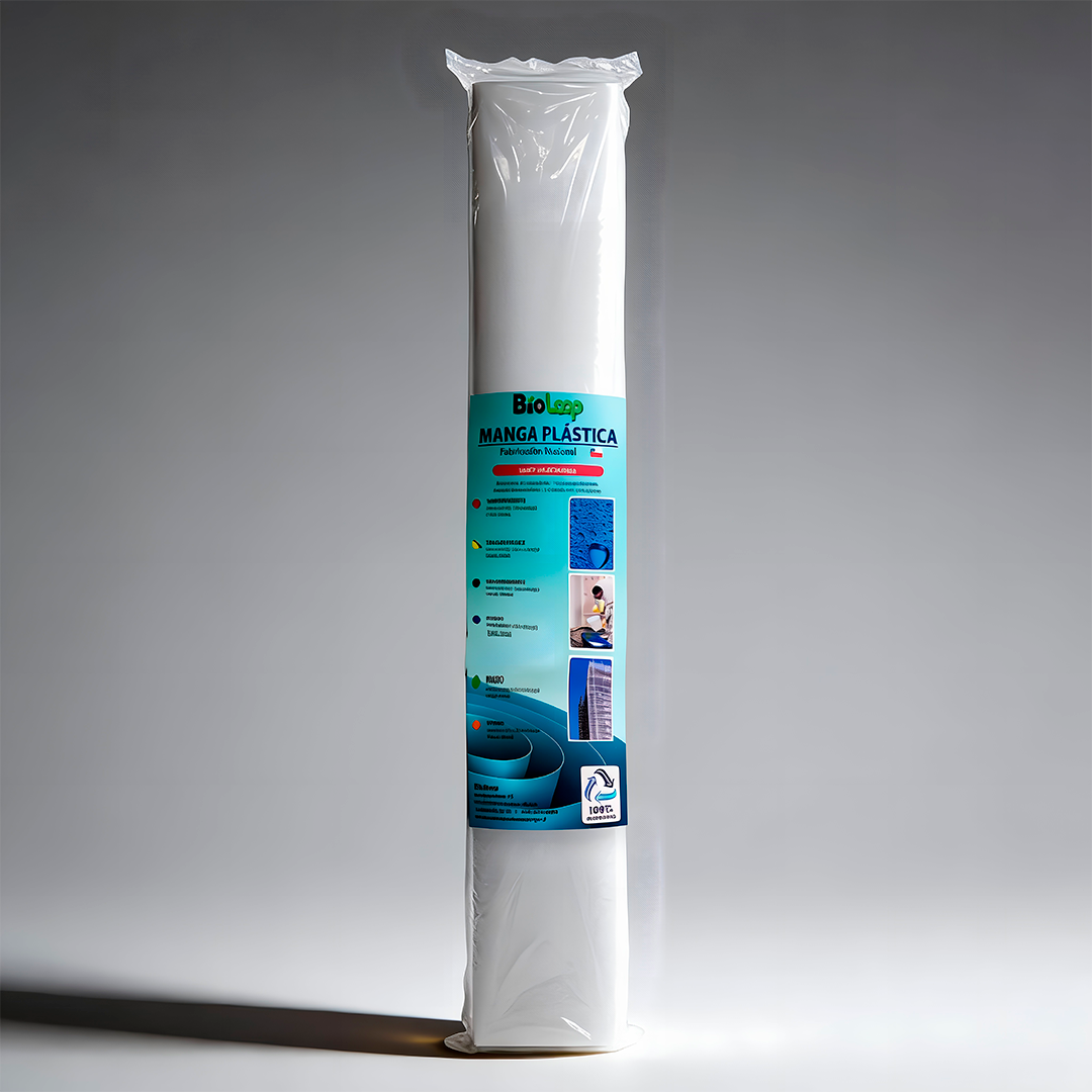 Manga de Polietileno Bioloop 4x10m - 100 micras - Transparente