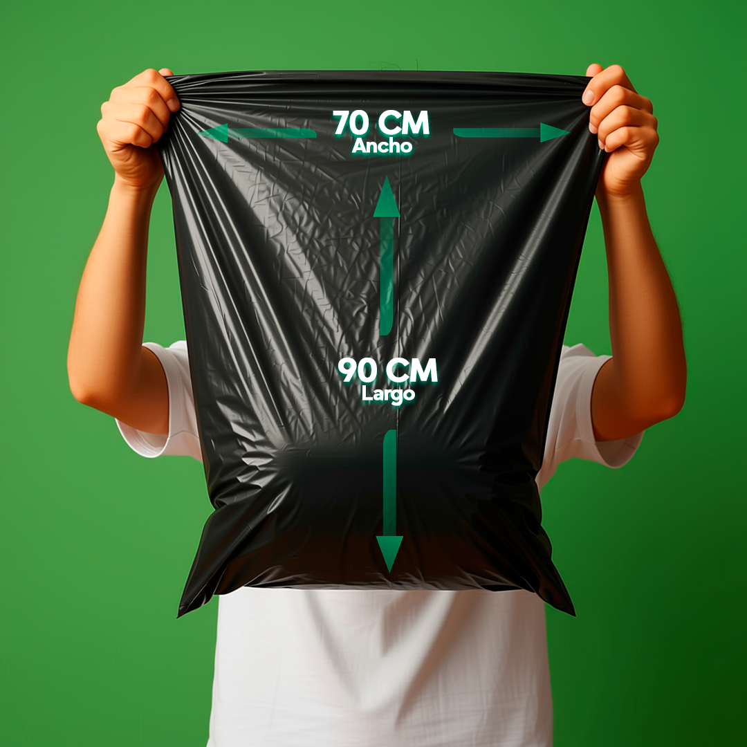 Bolsa de Basura Bioloop Mediana 70x90 - Rollo 20 unidades
